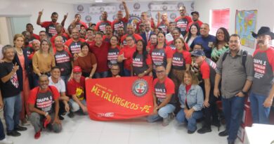 Chapa 1 é eleita com 97% dos votos para dirigir o SINDMETAL-PE no quadriênio 2025-2029