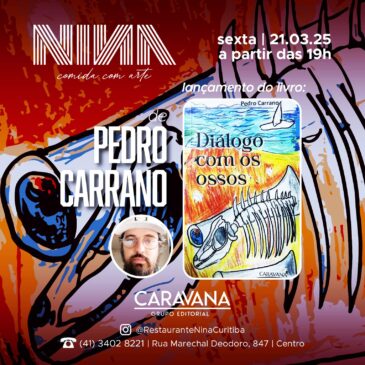 Jornalista Pedro Carrano lança seu décimo livro em Curitiba